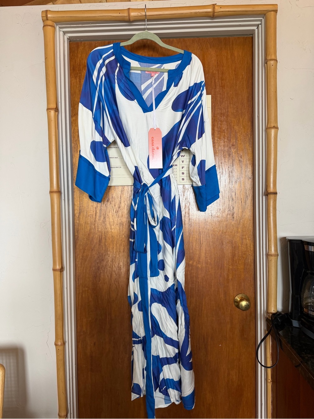 Blue & White Caftan - new with tags!